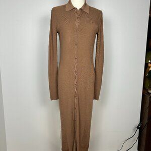 Rag and Bone Pacey Button Down Midi Dress Size US Small